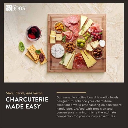 Boos Blocks CB Series Square Wooden Cutting Board  (4)